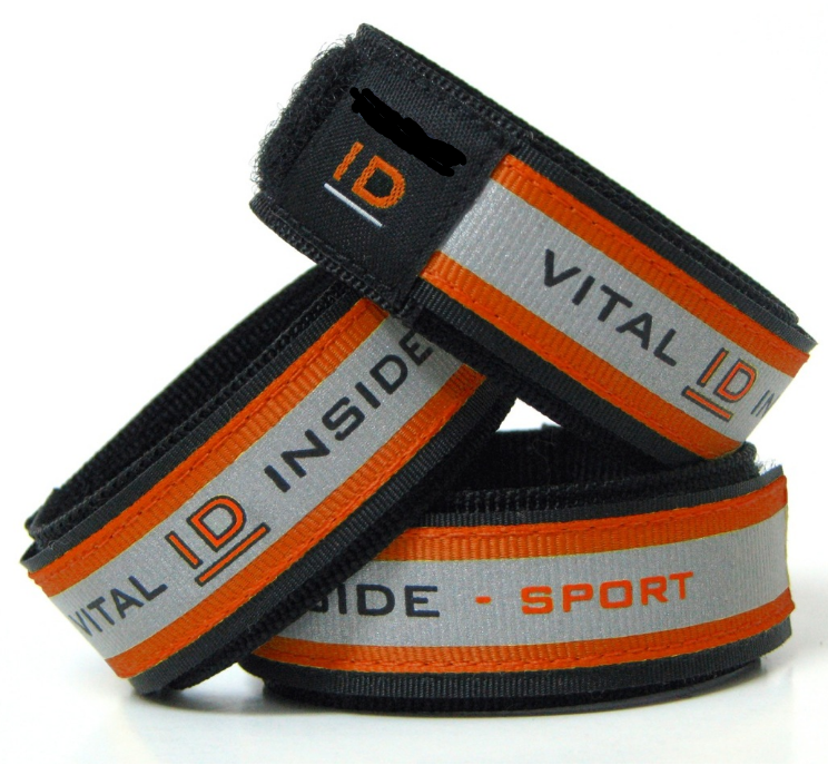 Sport id bracelet
